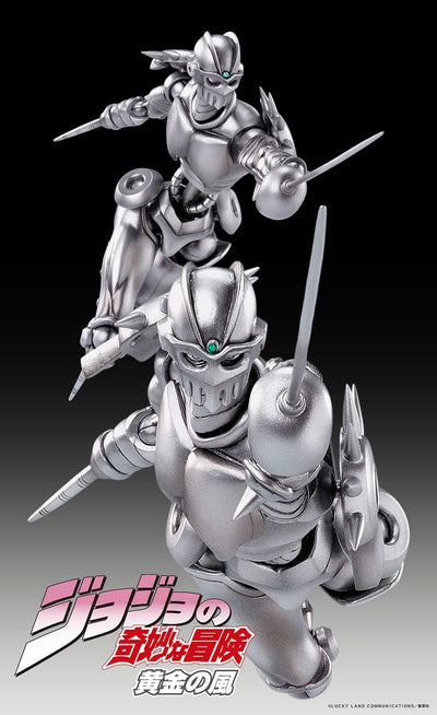 JoJo's Bizarre Adventure Part 5 Silver Chariot Super Action Statue SAS Figure - Action Figures - Medicos Entertainment - Hobby Figures UK