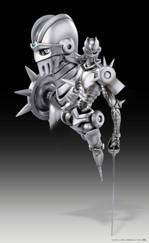 JoJo's Bizarre Adventure Part 5 Silver Chariot Super Action Statue SAS Figure - Action Figures - Medicos Entertainment - Hobby Figures UK