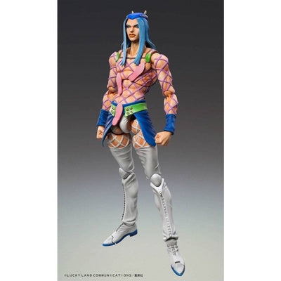 JoJo's Bizarre Adventure Part 6 Stone Ocean Super Action Statue Figure Narciso Anasui 15cm - Action Figures - Medicos Entertainment - Hobby Figures UK