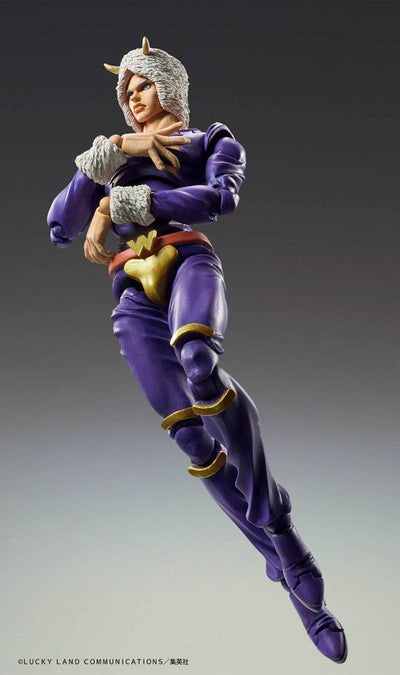 JoJo's Bizarre Adventure Part 6 Stone Ocean Super Action Statue Figure Weather Report 16cm - Action Figures - Medicos Entertainment - Hobby Figures UK