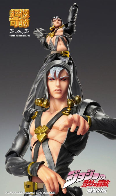 JoJo's Bizarre Adventure Risotto Nero Super Action Statue SAS Figure 16cm - Action Figures - Medicos Entertainment - Hobby Figures UK