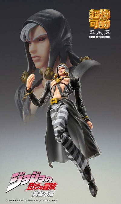 JoJo's Bizarre Adventure Risotto Nero Super Action Statue SAS Figure 16cm - Action Figures - Medicos Entertainment - Hobby Figures UK