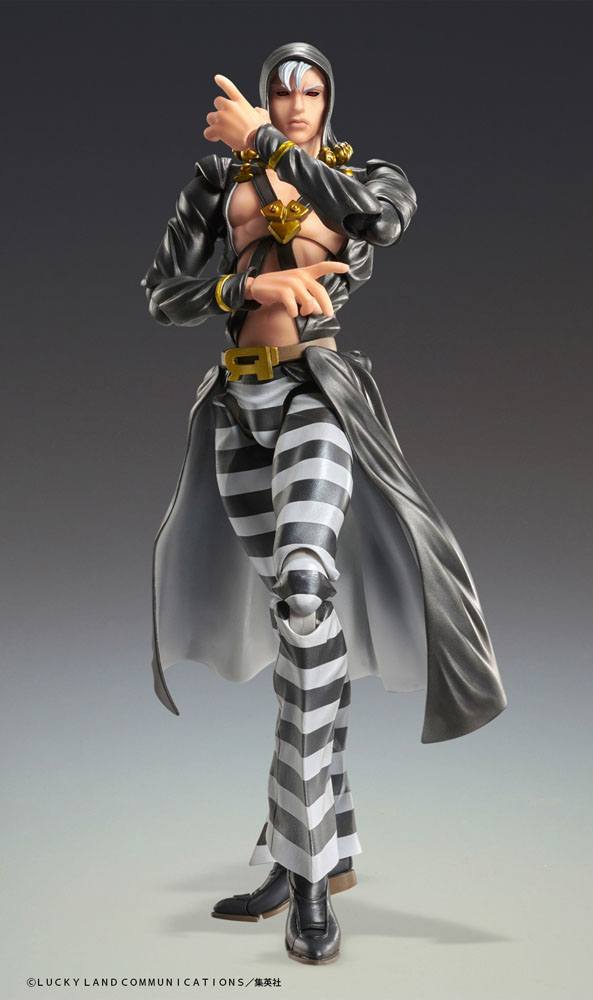 JoJo's Bizarre Adventure Risotto Nero Super Action Statue SAS Figure 16cm - Action Figures - Medicos Entertainment - Hobby Figures UK