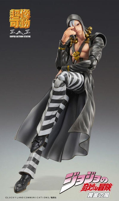 JoJo's Bizarre Adventure Risotto Nero Super Action Statue SAS Figure 16cm - Action Figures - Medicos Entertainment - Hobby Figures UK