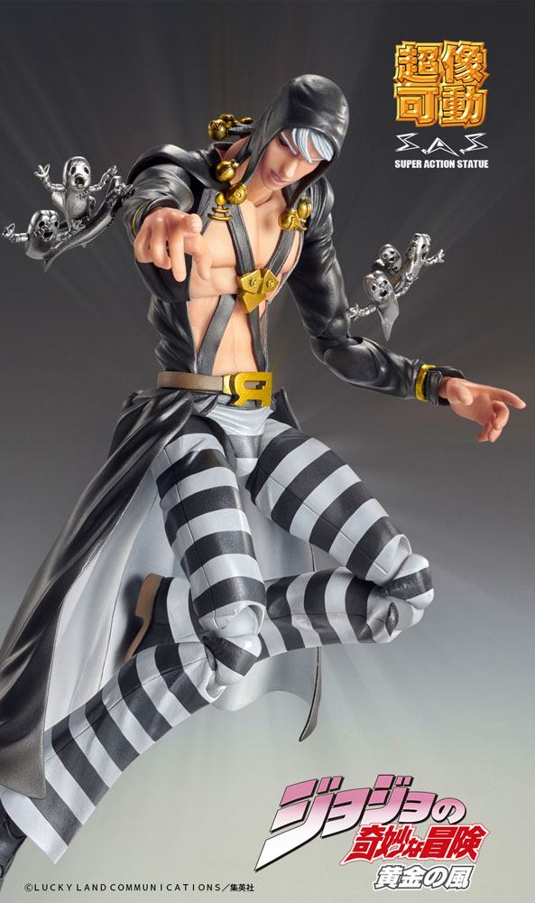 JoJo's Bizarre Adventure Risotto Nero Super Action Statue SAS Figure 16cm - Action Figures - Medicos Entertainment - Hobby Figures UK