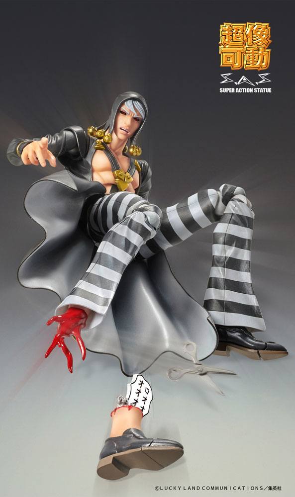JoJo's Bizarre Adventure Risotto Nero Super Action Statue SAS Figure 16cm - Action Figures - Medicos Entertainment - Hobby Figures UK