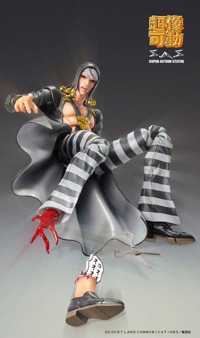 JoJo's Bizarre Adventure Risotto Nero Super Action Statue SAS Figure 16cm - Action Figures - Medicos Entertainment - Hobby Figures UK