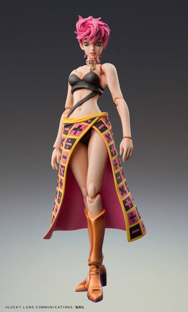 JoJo's Bizarre Adventure Trish Una Super Action Statue SAS Figure 15cm - Action Figures - Medicos Entertainment - Hobby Figures UK
