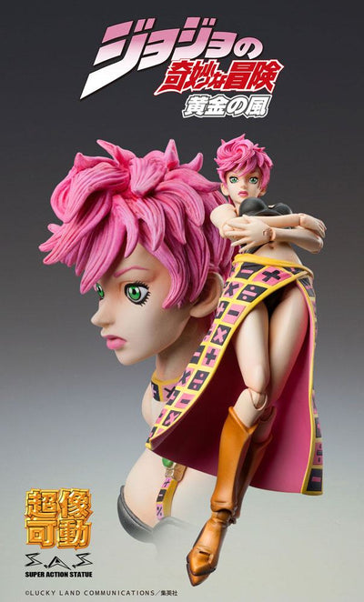 JoJo's Bizarre Adventure Trish Una Super Action Statue SAS Figure 15cm - Action Figures - Medicos Entertainment - Hobby Figures UK