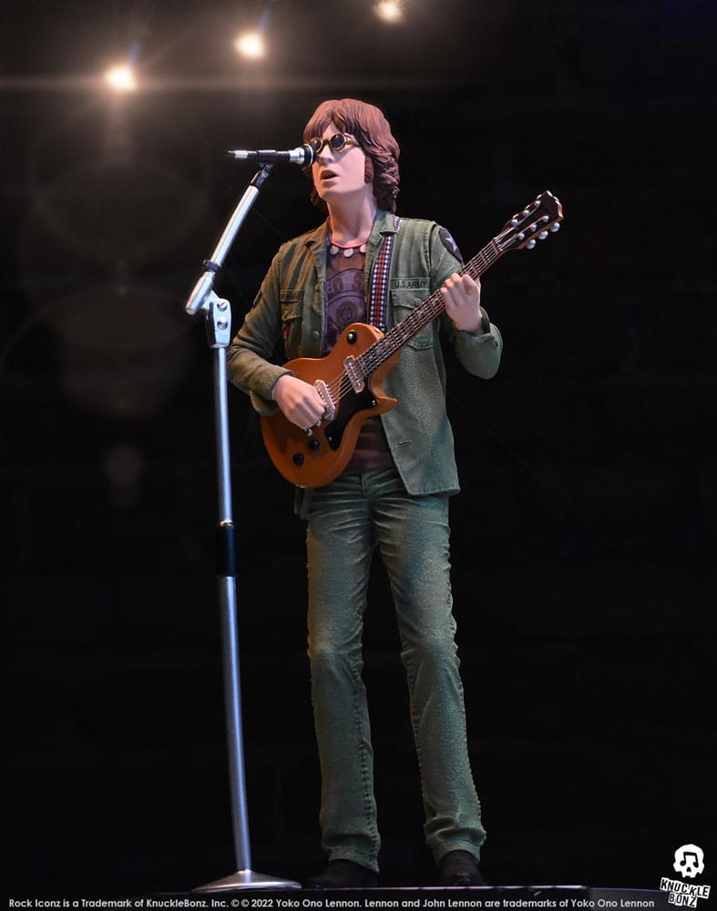 John Lennon Rock Iconz Statue 22cm - Scale Statue - Knucklebonz - Hobby Figures UK