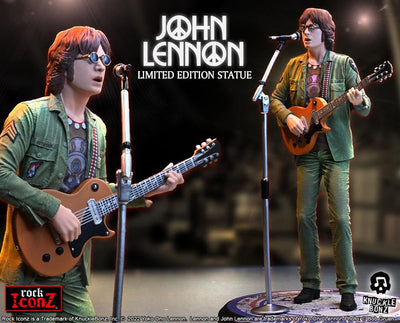 John Lennon Rock Iconz Statue 22cm - Scale Statue - Knucklebonz - Hobby Figures UK