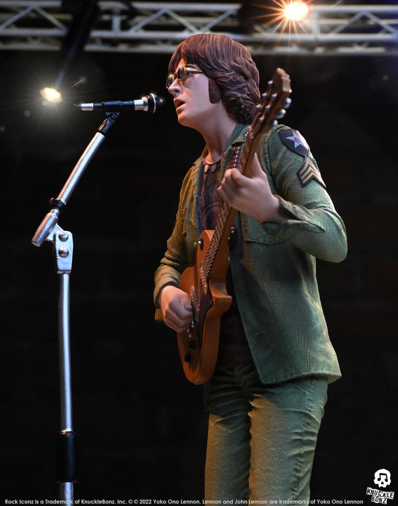 John Lennon Rock Iconz Statue 22cm - Scale Statue - Knucklebonz - Hobby Figures UK
