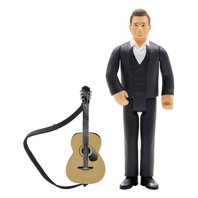 Johnny Cash ReAction Action Figure The Man In Black 10cm - Action Figures - Super7 - Hobby Figures UK