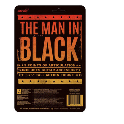 Johnny Cash ReAction Action Figure The Man In Black 10cm - Action Figures - Super7 - Hobby Figures UK