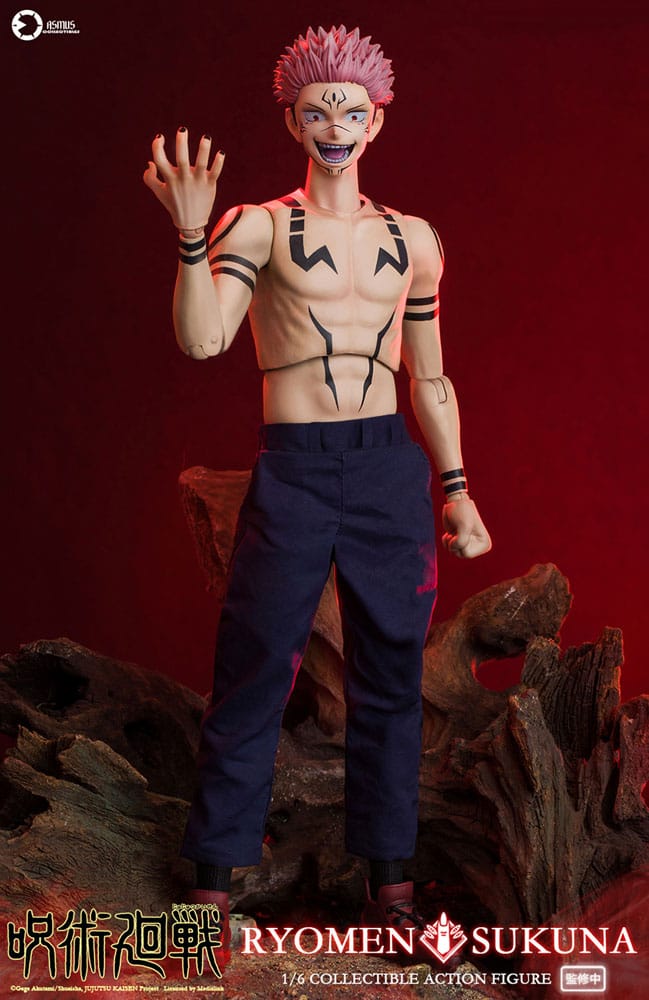30 cm/11.81in Anime Jujutsu Kaisen Figure Ryomen Sukuna figurines d'action Pvc Statue bureau ornement Collection modèle jouets cadeaux 30 cm/11.81in Anime Jujutsu Kaisen Figure Ryomen Sukuna figurines d'action Pvc Statue bureau ornement Collection modèle jouets cadeaux
