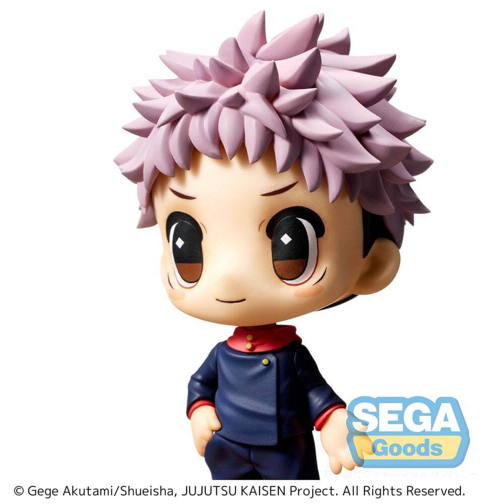 Jujutsu Kaisen Chubby Collection PVC Statue Yuji Itadori 11cm - Scale Statue - Sega - Hobby Figures UK