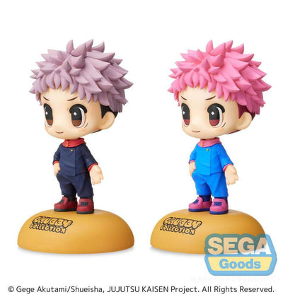 Jujutsu Kaisen Chubby Collection PVC Statue Yuji Itadori 11cm - Scale Statue - Sega - Hobby Figures UK