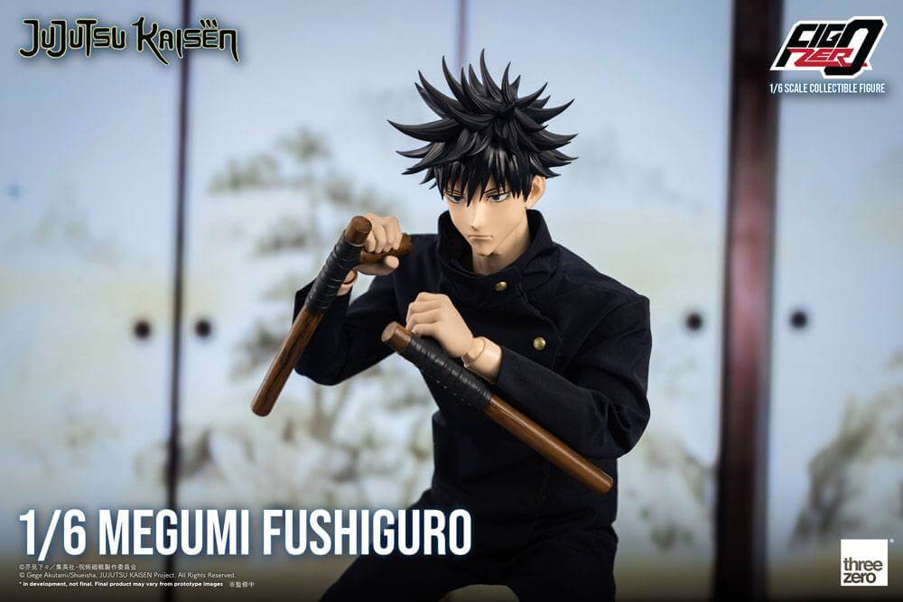 Jujutsu Kaisen FigZero Action Figure 1/6 Megumi Fushiguro 30cm - Action Figures - Threezero - Hobby Figures UK