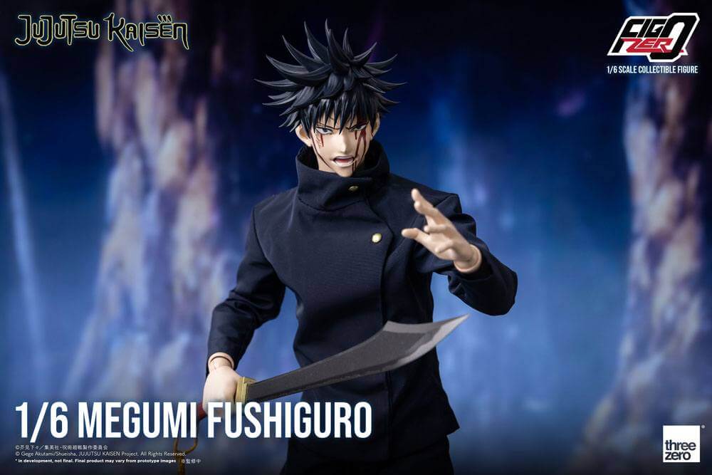 Jujutsu Kaisen FigZero Action Figure 1/6 Megumi Fushiguro 30cm - Action Figures - Threezero - Hobby Figures UK