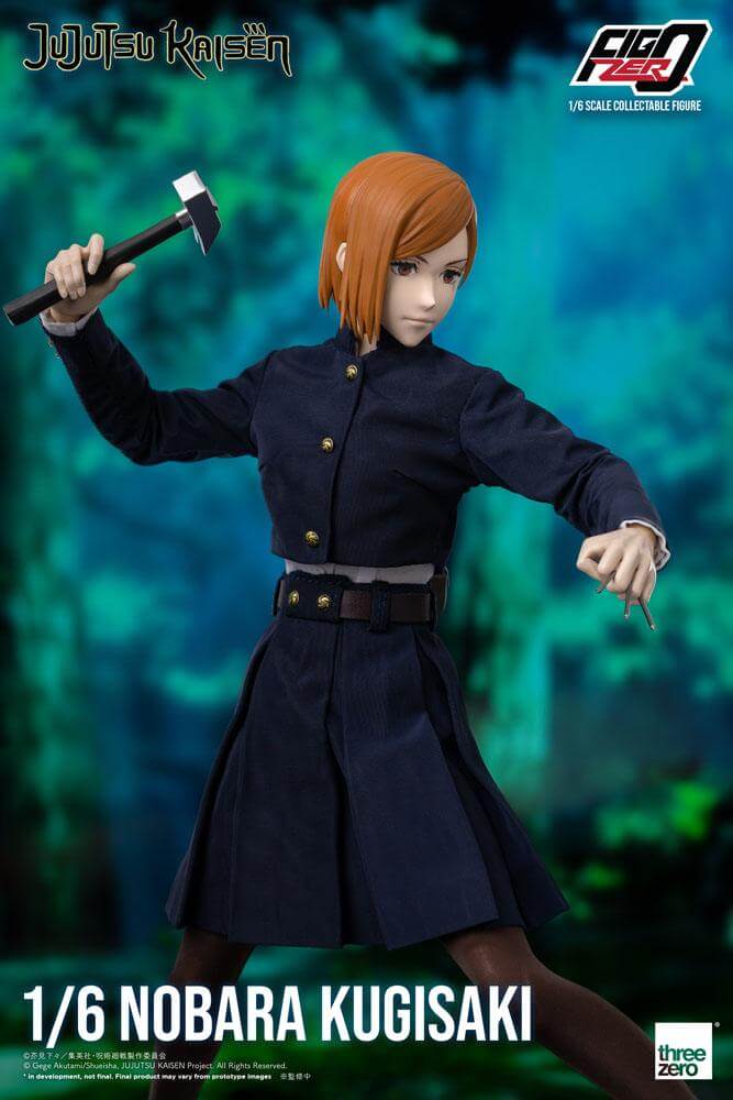 Jujutsu Kaisen FigZero Action Figure 1/6 Nobara Kugisaki 27cm - Action Figures - Threezero - Hobby Figures UK