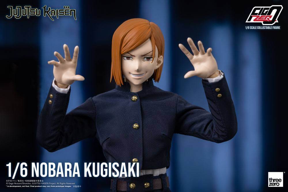 Jujutsu Kaisen FigZero Action Figure 1/6 Nobara Kugisaki 27cm - Action Figures - Threezero - Hobby Figures UK