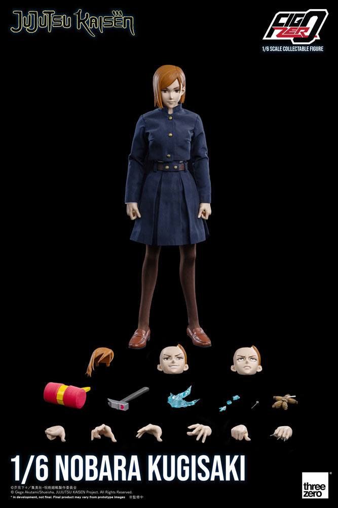 Jujutsu Kaisen FigZero Action Figure 1/6 Nobara Kugisaki 27cm - Action Figures - Threezero - Hobby Figures UK