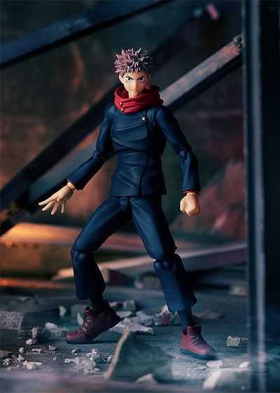 Jujutsu Kaisen Figma Action Figure Yuji Itadori 15cm - Action Figures - Good Smile Company - Hobby Figures UK