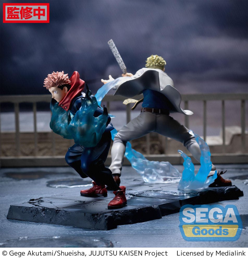 Jujutsu Kaisen Figurizm Luminasta PVC Statue Yuji Itadori Joint Struggle 16cm - Scale Statue - Sega - Hobby Figures UK
