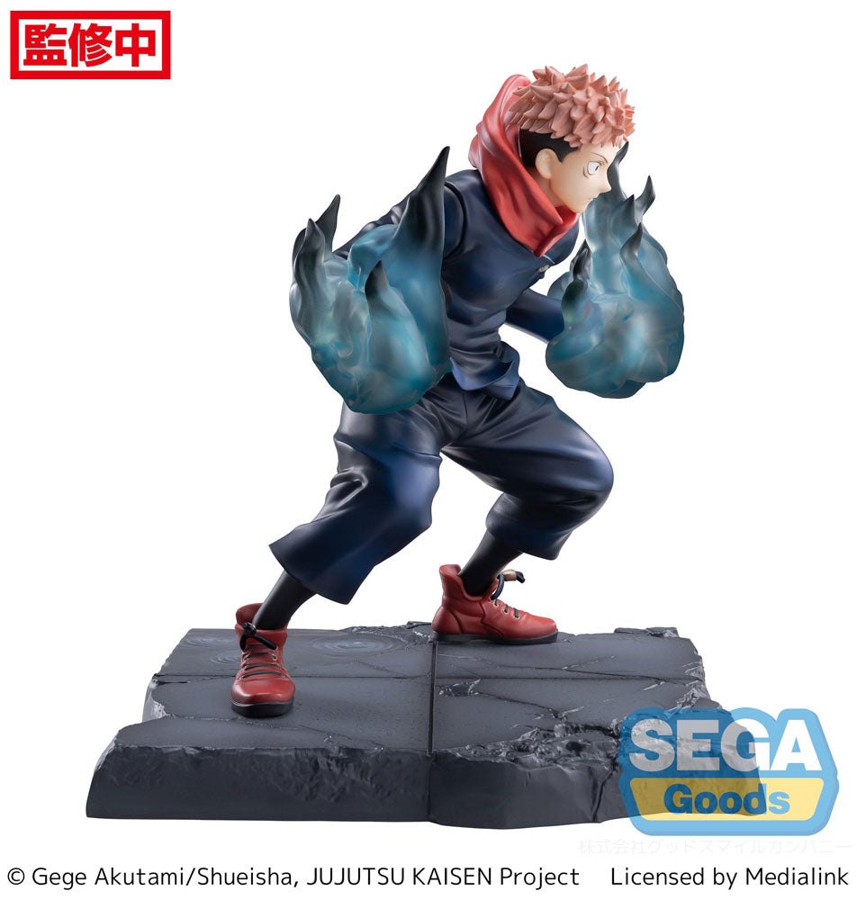 Jujutsu Kaisen Figurizm Luminasta PVC Statue Yuji Itadori Joint Struggle 16cm - Scale Statue - Sega - Hobby Figures UK