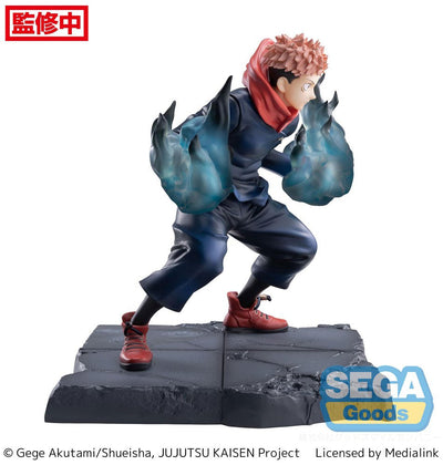 Jujutsu Kaisen Figurizm Luminasta PVC Statue Yuji Itadori Joint Struggle 16cm - Scale Statue - Sega - Hobby Figures UK