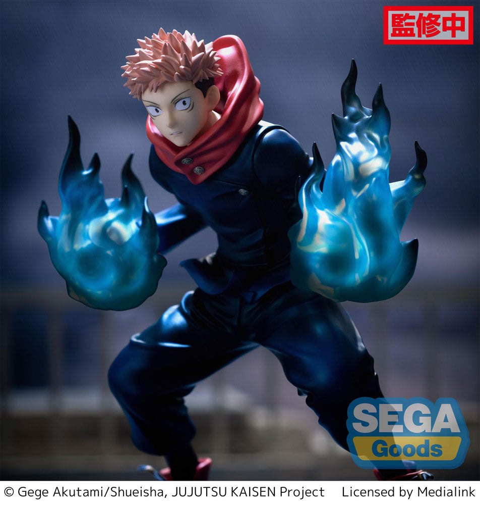 Jujutsu Kaisen Figurizm Luminasta PVC Statue Yuji Itadori Joint Struggle 16cm - Scale Statue - Sega - Hobby Figures UK
