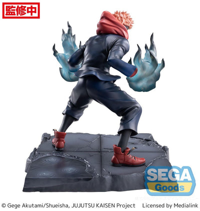 Jujutsu Kaisen Figurizm Luminasta PVC Statue Yuji Itadori Joint Struggle 16cm - Scale Statue - Sega - Hobby Figures UK