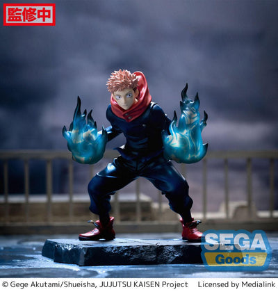 Jujutsu Kaisen Figurizm Luminasta PVC Statue Yuji Itadori Joint Struggle 16cm - Scale Statue - Sega - Hobby Figures UK