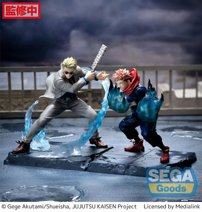 Jujutsu Kaisen Figurizm Luminasta PVC Statue Yuji Itadori Joint Struggle 16cm - Scale Statue - Sega - Hobby Figures UK