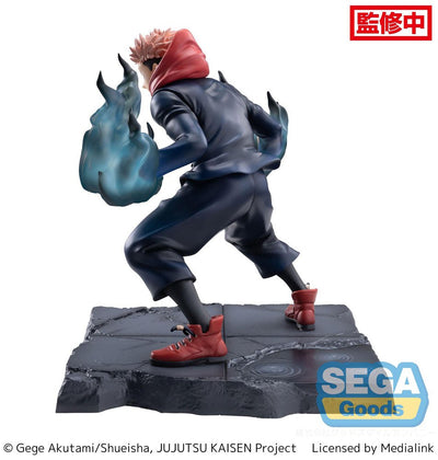 Jujutsu Kaisen Figurizm Luminasta PVC Statue Yuji Itadori Joint Struggle 16cm - Scale Statue - Sega - Hobby Figures UK