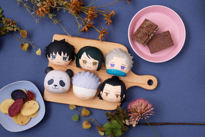 Jujutsu Kaisen Fluffy Squeeze Bread Anti-Stress Figures 8 cm Assortment Movie Version - Mini Figures - Megahouse - Hobby Figures UK
