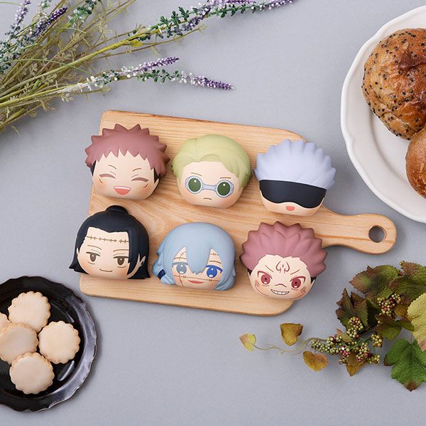 Jujutsu Kaisen Fluffy Squeeze Bread Anti-Stress Figures 8cm Assortment Vol. 2 - Mini Figures - Megahouse - Hobby Figures UK