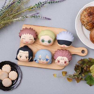 Jujutsu Kaisen Fluffy Squeeze Bread Anti-Stress Figures 8cm Assortment Vol. 2 - Mini Figures - Megahouse - Hobby Figures UK