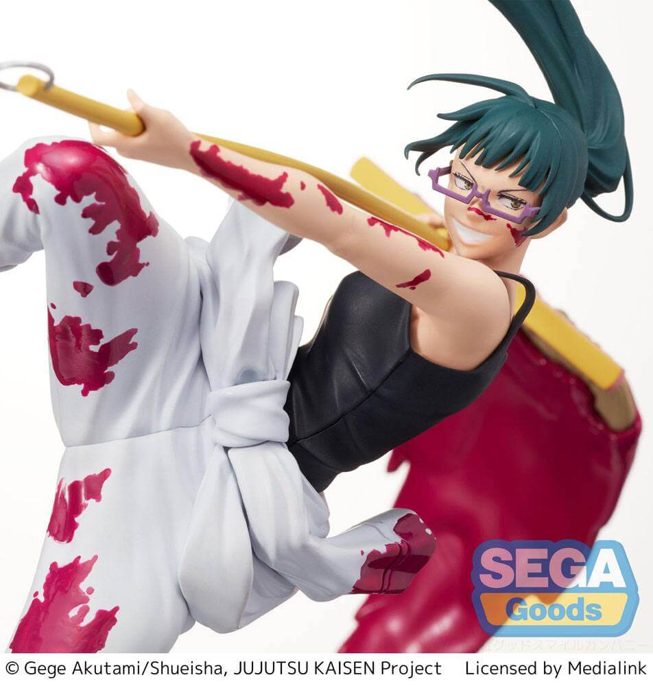 Jujutsu Kaisen Graffiti x Battle Re: PVC Statue Maki Zen'in 14cm - Scale Statue - Sega - Hobby Figures UK