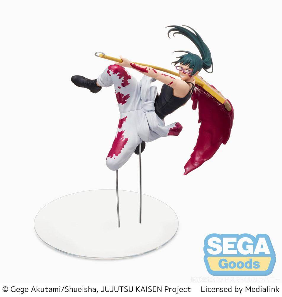 Jujutsu Kaisen Graffiti x Battle Re: PVC Statue Maki Zen'in 14cm - Scale Statue - Sega - Hobby Figures UK