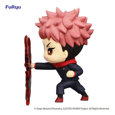 Jujutsu Kaisen Hold PVC Statue Yuji Itadori 7cm - Mini Figures - Furyu - Hobby Figures UK