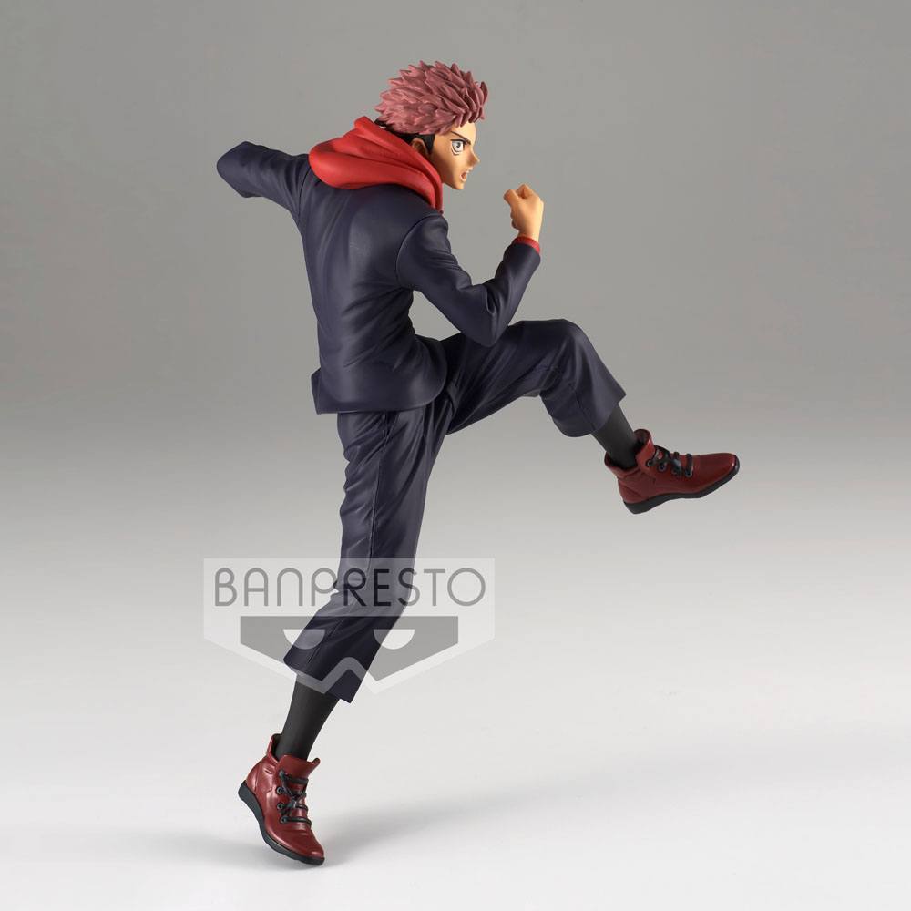 Jujutsu Kaisen King Of Artist PVC Statue Yuji Itadori 20cm - Scale Statue - Banpresto - Hobby Figures UK