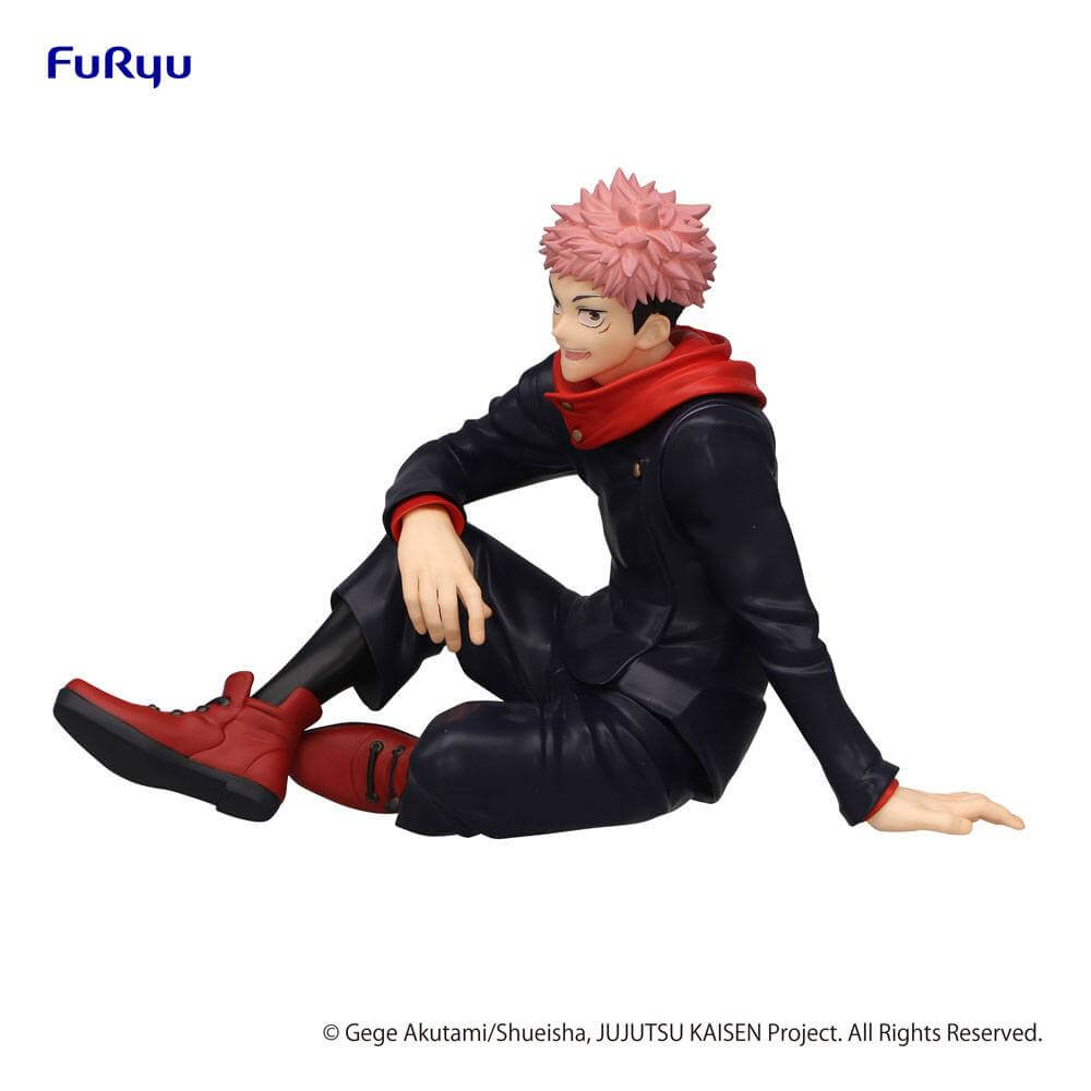 Jujutsu Kaisen Noodle Stopper PVC Statue Yuji Itadori 13cm - Scale Statue - Furyu - Hobby Figures UK