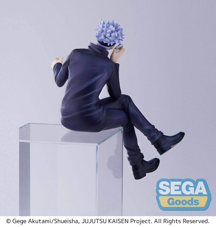 SEGA PM PVC Statue Jujutsu Kaisen Perching Satoru Gojo 16 Cm Figure New