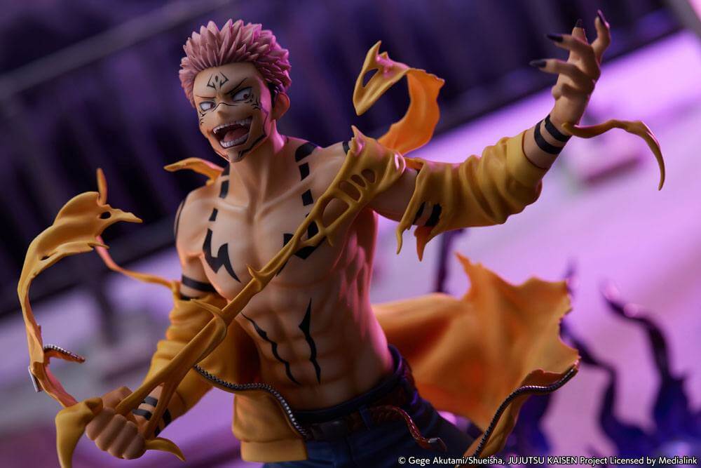 Jujutsu Kaisen PVC Statue 1/7 Sukuna 25cm - Scale Statue - Estream - Hobby Figures UK