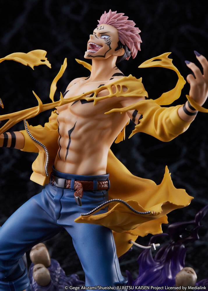 Jujutsu Kaisen PVC Statue 1/7 Sukuna 25cm - Scale Statue - Estream - Hobby Figures UK