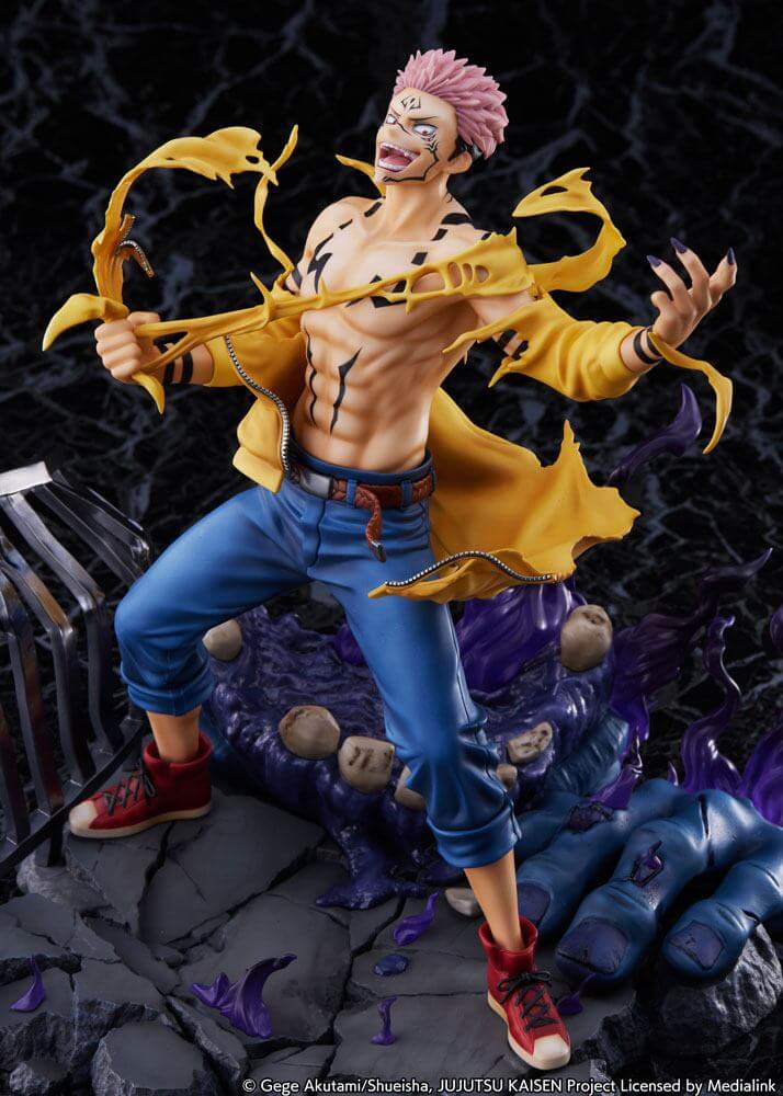 Jujutsu Kaisen PVC Statue 1/7 Sukuna 25cm - Scale Statue - Estream - Hobby Figures UK