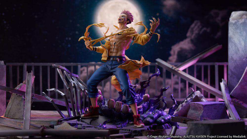Jujutsu Kaisen PVC Statue 1/7 Sukuna 25cm - Scale Statue - Estream - Hobby Figures UK