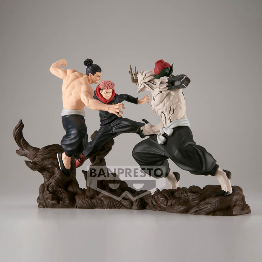 Jujutsu Kaisen PVC Statue Figure Combination Battle Yuji Itadori 8cm - Scale Statue - Banpresto - Hobby Figures UK