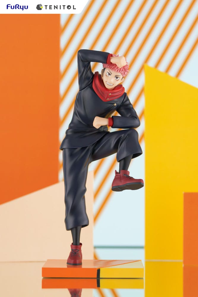 Jujutsu Kaisen PVC Statue Yuji Itadori 28cm - Scale Statue - Furyu - Hobby Figures UK
